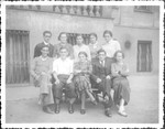 Group portrait of student teachers at the Korczak Orphanage.