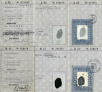 False ID card of Michel Kunstenaar, using his real name.