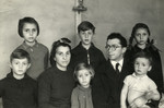 Portrait of the entire Birnbaum family in Westerbork.