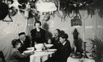 The Reutlinger family celebrates Sukkot in their home in Pforzheim.