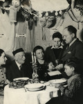 The Reutlinger family celebrates Sukkot in their home in Pforzheim.