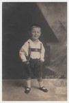 Hans Froehlich at three years old.