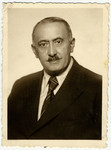 Studio portrait of Oskar Freund (the donor's great-uncle), born  August 29, 1885.