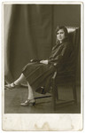 Studio portrait of Dora Ksias.