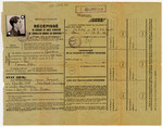 Document granting Samuel Schulman, an American citizen, permission to work as a courrier in France for a six month period.
