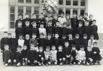 Ronnie Khayat 's first grade class in Tunis prior to his family's immigration to Israel.