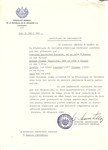 Unauthorized Salvadoran citizenship certificate made out to Mordechai Kaganas (b.