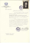Unauthorized Salvadoran citizenship certificate made out to Joelis Zaksas (b.