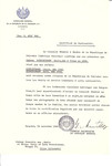 Unauthorized Salvadoran citizenship certificate made out to Genia Schechtmann (b.