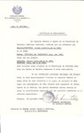 Unauthorized Salvadoran citizenship certificate made out to Aronas Israelis Tiktinas (b.