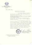 Unauthorized Salvadoran citizenship certificate made out to Aron Josefas Sussmanas (b.