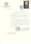 Unauthorized Salvadoran citizenship certificate made out to Herzelis Jachninas (b.