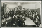 Meeting of a Zionist group in either Latvia or Lithuania.