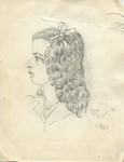 Drawing of Ellis Cohen-Paraira by her father David.
