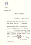 Unauthorized Salvadoran citizenship certificate issued to George Schreiber (b.