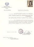Unauthorized Salvadoran citizenship certificate issued to Esther (nee Goldfinger) Rosenfeld (b.