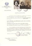 Unauthorized Salvadoran citizenship certificate issued to Ernst Joseph Rothschild (b.
