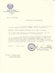 Unauthorized Salvadoran citizenship certificate issued to Wilhelm (Willy) Prins (b.