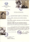 Unauthorized Salvadoran citizenship certificate issued to Alexander Rotter (b.