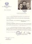 Unauthorized Salvadoran citizenship certificate issued to Bernat Rottenberg (b.