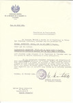 Unauthorized Salvadoran citizenship certificate issued to Seren Markovits (b.