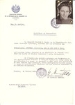 Unauthorized Salvadoran citizenship certificate issued to Liselotte Neufeld (b.