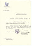 Unauthorized Salvadoran citizenship certificate issued to Naftali Wirtheimer (b.