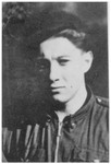 Portrait of Sandor (later Shmuel) Loewenheim , a member of the Hungarian Zionist youth resistance organization.