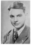 Portrait of Gyorgy (Mordehai) Weisz, a member of the Hungarian Zionist youth resistance organization.
