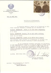 Unauthorized Salvadoran citizenship certificate issued to David Herskovits (b.