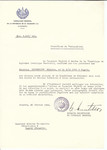 Unauthorized Salvadoran citizenship certificate issued to Mikulas Herskovits (b.
