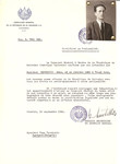 Unauthorized Salvadoran citizenship certificate issued to Mano Herskovic (b.