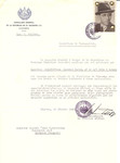 Unauthorized Salvadoran citizenship certificate issued to Chaskel Dawid Halberstamm (b.