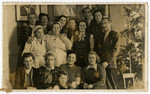 Staff members of a Jewish kindergarten in Szczecin after the war.