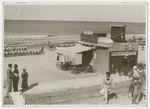 View of the beach of Tel Aviv.

Photograph is used on page 267 of Robert Gessner's "Some of My Best Friends are Jews." The orginal pencil caption ironically reads, "Coney Island!"