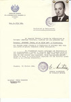 Unauthorized Salvadoran citizenship certificate made out to David Graubart (b.