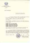 Unauthorized Salvadoran citizenship certificate made out to Alfred Fischer (b.