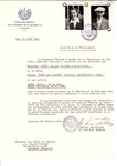 Unauthorized Salvadoran citizenship certificate made out to Leo Glueck (b.