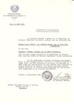 Unauthorized Salvadoran citizenship certificate made out to Magda (nee Abraham) Gyulai (b.