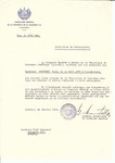 Unauthorized Salvadoran citizenship certificate made out to Wolf Grauberd (b.