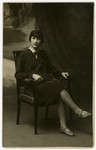 Studio portrait of Miriam Mirla.