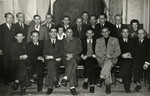 Members of Poalei Zion in Belgium.

Abush Werber is seated third from the left.