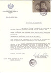 Unauthorized Salvadoran citizenship certificate issued to Rifke (nee Steinmetz) Schachter (b.