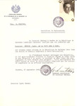 Unauthorized Salvadoran citizenship certificate issued to Ignac Sandor (b.