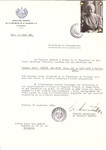 Unauthorized Salvadoran citizenship certificate issued to Rize (nee Blum) Szanto (b.