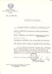 Unauthorized Salvadoran citizenship certificate issued to Heinrich Sichermann (b.