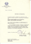Unauthorized Salvadoran citizenship certificate issued to Josef Springer (b.