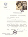 Unauthorized Salvadoran citizenship certificate issued to Jano Silberstein (b.