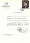Unauthorized Salvadoran citizenship certificate issued to Zsofia Schulcz (b.