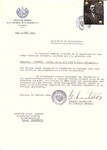 Unauthorized Salvadoran citizenship certificate issued to Tibor Schweid (b.
